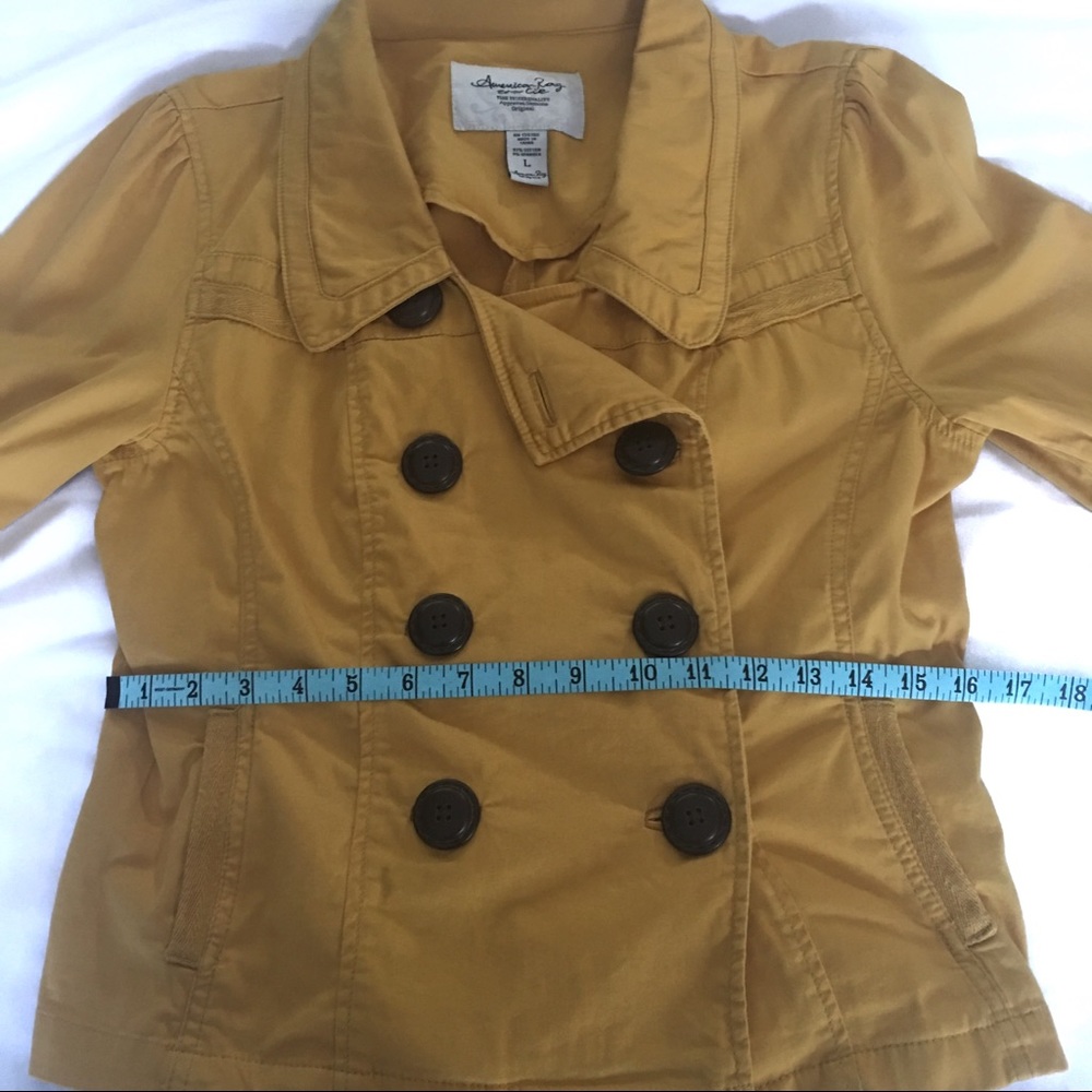 American Rag Double Breasted Jacket Size L - Picture 6 of 7